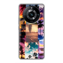 Силіконовий чохол з КАРТИНКАМИ літо для Realme 11 Pro Plus (AlphaPrint) (Літня відпустка)