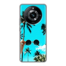 Силіконовий чохол з КАРТИНКАМИ літо для Realme 11 Pro Plus (AlphaPrint) (Погляд літо)