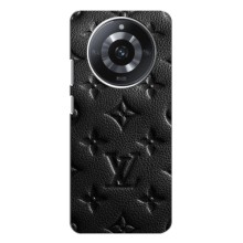 Текстурный Чехол Louis Vuitton для Реалми 11 Про Плюс – Черный ЛВ