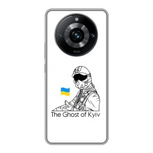 Захисні чохли (Призрак Киева) для Realme 11 Pro Plus (AlphaPrint) (Льотчик Києва)