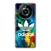 Чехлы Адидас для Realme 11 Pro (AlphaPrint) (Яркий Адидас)