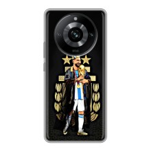 Чехлы для Realme 11 Pro (Leo чемпион) (AlphaPrint) (Месси Король)