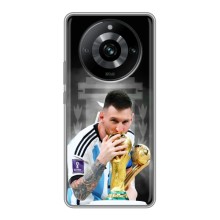 Чехлы для Realme 11 Pro (Leo чемпион) (AlphaPrint) (Месси Чемпион)