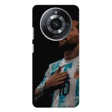 Чехлы Лео Месси Аргентина для Realme 11 Pro (Месси Капитан)