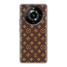 Чехлы Луи Витон для Realme 11 Pro (AlphaPrint - LOUIS VUITTON) (фон LOUIS VUITTON)