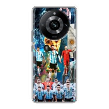 Чехлы Месси для Realme 11 Pro (AlphaPrint) (Аргентина Месси)