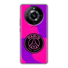 Чехлы PSG для Realme 11 Pro (AlphaPrint) (яркий ПСЖ)
