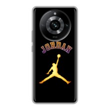 Чехлы для Realme 11 Pro - с картинкой JORDAN (AlphaPrint) (Jordan Gold)