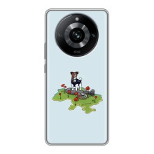 Чехлы с картинкой собаки Патрон для Realme 11 Pro (AlphaPrint) (Сапер Пес)