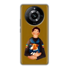 Чехлы с картинкой собаки Патрон для Realme 11 Pro (AlphaPrint) (ЗСУ Патрон)