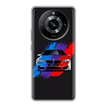 Чехол BMW для Реалми 11 Про – Цветная БМВ