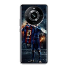 Чехол Месси футболист для Realme 11 Pro – Месси с футболкой