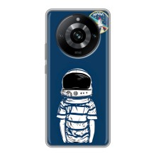 Чехол NASA для Realme 11 Pro (AlphaPrint) (Мальчик в шлеме)
