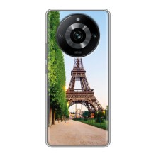 Чехол Эйфелева Башня для Realme 11 Pro - (AlphaPrint) (Дорога в Париж)