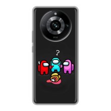 Чехол Амонг Ас для Realme 11 Pro (AlphaPrint) (Импостер)