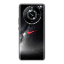 Чехол для Realme 11 Pro - с принтом Найк (AlphaPrint) (Найк красный)