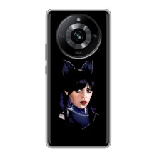 Чехлы Венсдей на Realme 11 Pro Уэнсдей (AlphaPrint) (серьезная Уэнздей)