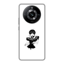 Чехлы Венсдей на Realme 11 Pro Уэнсдей (AlphaPrint) (танец Уэнздей)