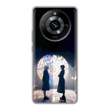 Чехлы Венсдей на Realme 11 Pro Уэнсдей (AlphaPrint) (Уэнздей и Инид)