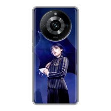 Чехлы Венсдей на Realme 11 Pro Уэнсдей (AlphaPrint) (Уэнздей с зонтом)