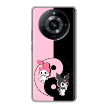 Чехол с кроликом Куроми на Realme 11 Pro (Куроми Инь Янь)