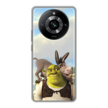 Чехол с мультфильмом Шрек на Realme 11 Pro – Шрек и осел