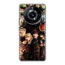 Чехол как приручить дракона на Realme 11 Pro – Персонажи дракона