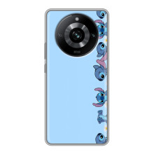 Чехол с принтом Стич на Realme 11 Pro – Стич фон