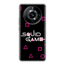 Чехол Гра в кальмара для Realme 11 Pro – Логотип игры кальмара
