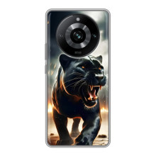 Чехол с картинкой «Хищники» для Realme 11 Pro – Пантера