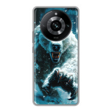 Чехол с картинкой «Хищники» для Realme 11 Pro – Медведь