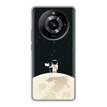 Космические Чехлы для Реалми 11 Про (VPrint) (На луне)