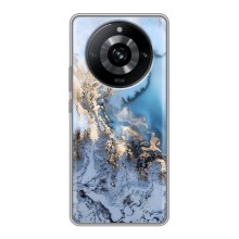 Мраморный чехол на Realme 11 Pro (VPrint) (Нежный мрамор)
