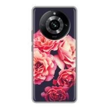 Чехлы с тематикой "ЦВЕТЫ" на Realme 11 Pro (Бутоны)