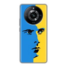 Украинские Чехлы для Realme 11 Pro с картинкой УПА (AlphaPrint) (Степан Бандера)