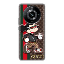 Чехлы Бренд GUCCI для Realme 11 (Маус Гуччи)