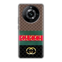 Чехлы Бренд GUCCI для Realme 11 (Стиль GUCCI)