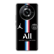 Чохли PSG для Realme 11 (AlphaPrint) (футболка ПСЖ)