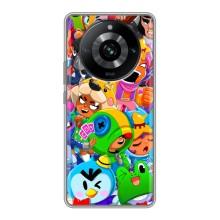 Чехлы Brawl Stars для Realme 11 (AlphaPrint)