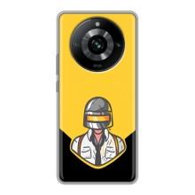 Чеjхол PUBG для РiалМi 11 (AlphaPrint) (Пабг в шоломі)