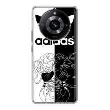 Чехол в стиле "Адидас" для Реалми 11 (Adidas шнурки)