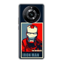 Чехол Супергерой Железный человек на Realme 11 (Art Iron man)