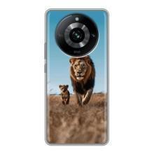 Чехол Король лев на Реалми 11 – Мусафа и Симба