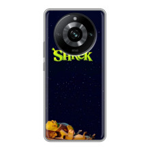 Чехол с мультфильмом Шрек на Realme 11 – Шрек лого
