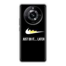 Чехол с логотипом Найк на Realme 11 – Nike just do it