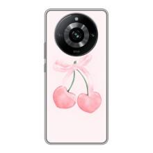Чехол с розовым рисунком для Realme 11 – Розовые вишни