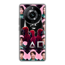 Чохол Гра в кальмара для Realme 11 – Персонажі гри кальмара