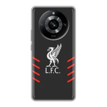 Силиконовые Чехлы принт Футбол на Realme 11 (Эмблема Liverpool)