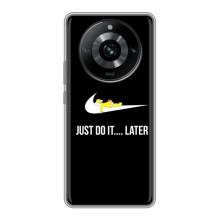 Силиконовый Чехол на Realme 11 с картинкой Nike (Later)