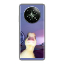 Бампер з принтом Меми для RealMe 12 5G – Качка